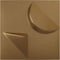 Ekena Millwork 11 7/8in. W x 11 7/8in. H Apollo EnduraWall Decorative 3D Wall Panel Covers 0.98 Sq. Ft. WP12X12APCGH - alternate 1
